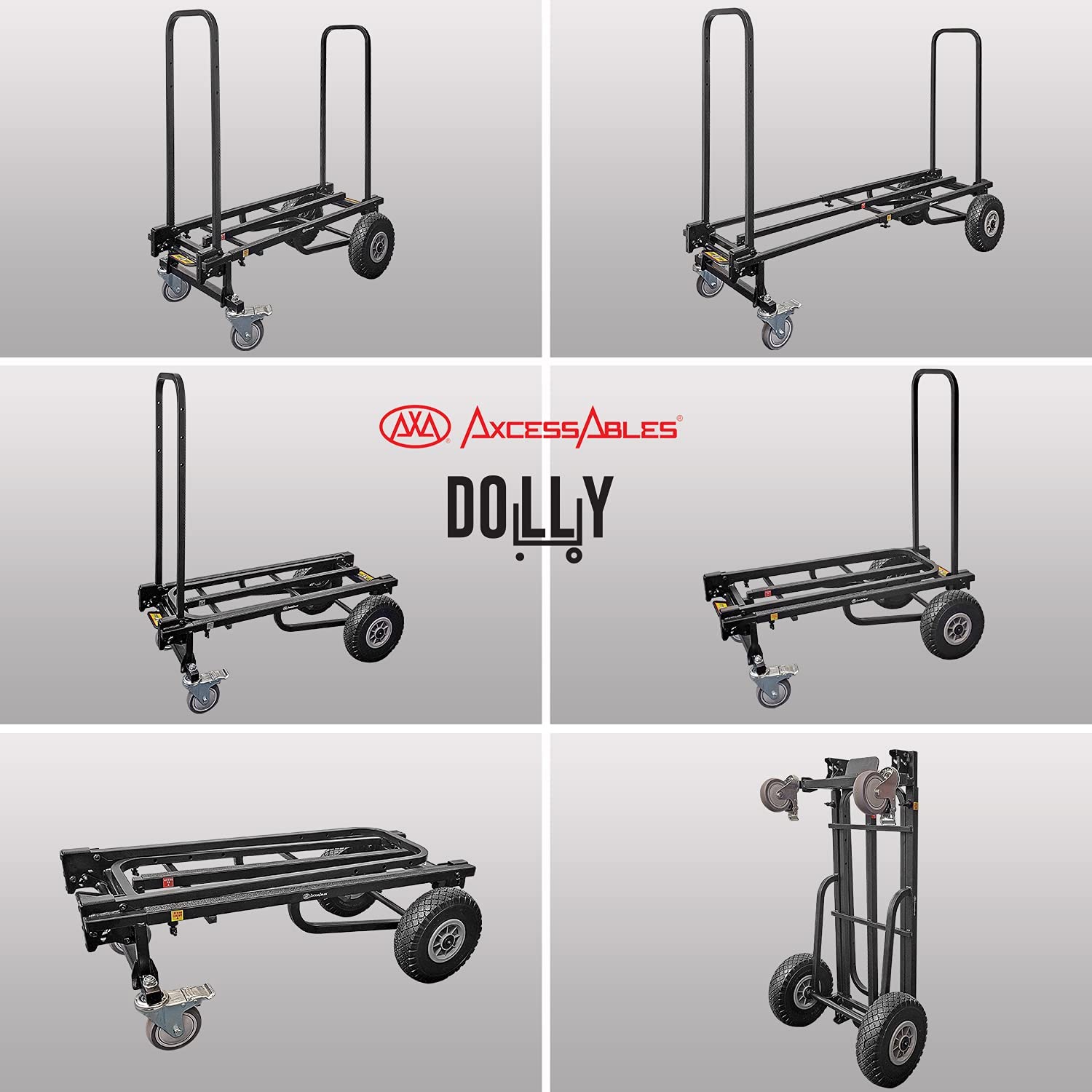 Folding Trolley Dolly Cart, Folding Hand Cart Dolly