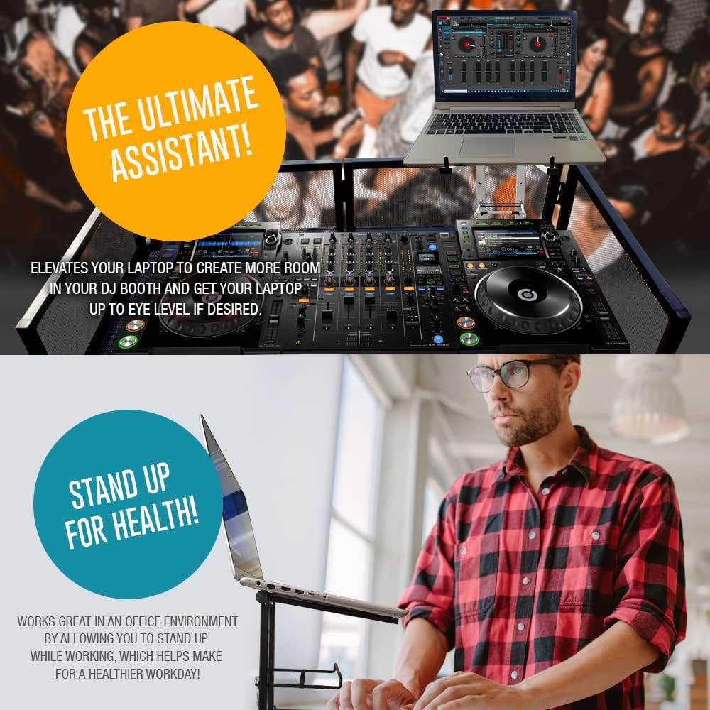 DJ Console Laptop Stand | MAX Design | DJ & Photo Booth Gear