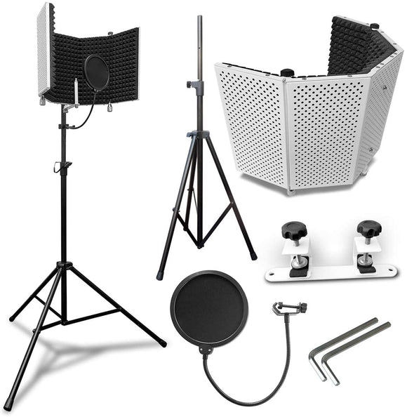 送料無料 AxcessAbles SF-101KIT Studio Microphone Isolation Shield
