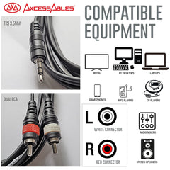 Dual RCA Stereo Mini Cable, Accessories