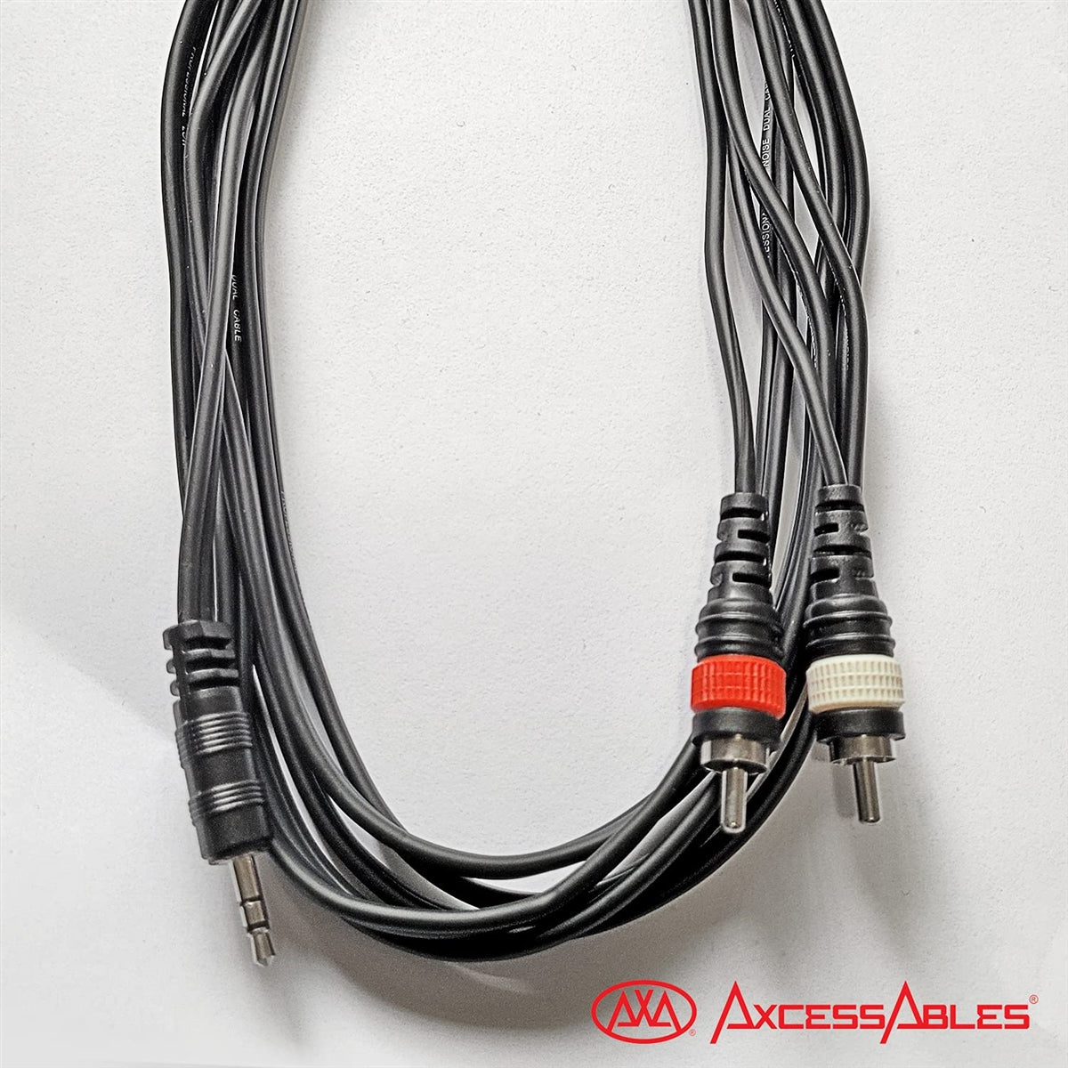 RCA Plug to 3.5mm Mini Jack Audio Adapter